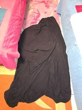 Schwarze Bettlaken, gr.140x200cm