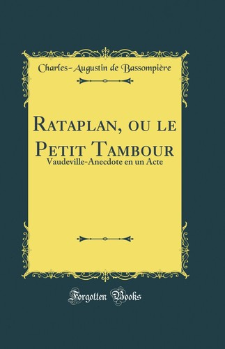 Rataplan petit tambour - rataplan,, ou