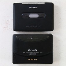 Tragbarer Kassetten Recorder Aiwa PX537 PX347 Gebraucht Schwarz Defekt