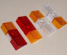 4 Lichtscheibe Hanomag Perfekt Brilliant Granit Rückleuchte Blinker Vorne Hinten