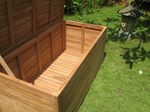 Teak premium kissenbox - teak,