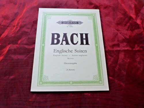Bach englische suiten 4 6 - nr., 4-6