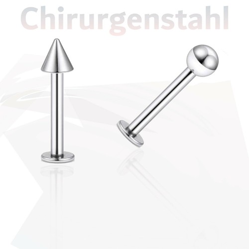 Piercing labret ohr stab lippe - labret,