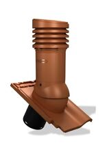 Entlüfterkamin EVO DN125 für Braas - Rubin 13V Dachziegel Dachlüfter Entlüfter