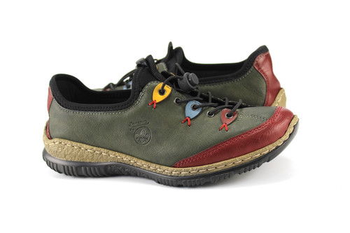 Rieker damen halbschuhe - rieker, gr.40