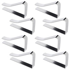 Tischdeckenklammern Metall 8er
