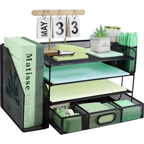 Schreibtisch organizer papier - schreibtisch,