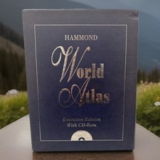 Vintage hammond world atlas - vintage,