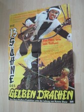 Die 13 Söhne des Gelben Drachen-Ti Lung-David Chiang Orginal A1 Kinoplakat