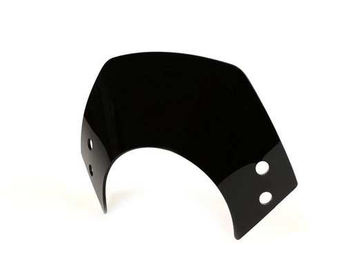 Windschutzscheibe schwarz ohne