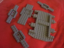 5x Lego Fahrgestell Chassis