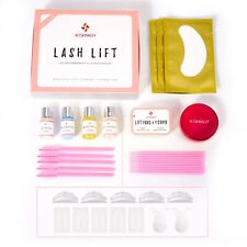 Wimpernlifting Laminierung Wimpernwelle Set der 2 Generation mit Cream Kleber