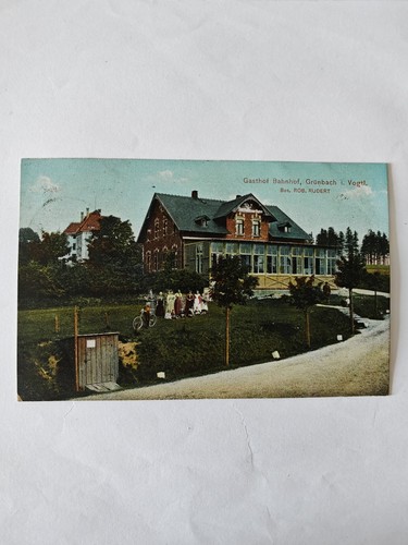 Ansichtskarte gasthaus - ansichtskarte,