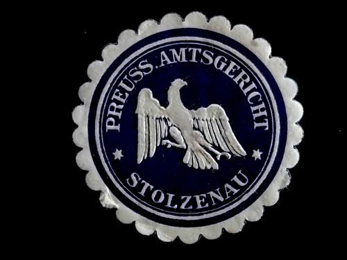 Stolzenau preuss amtsgericht - stolzenau,