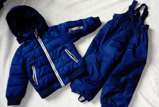 Kinder Jungen Schnee-Wetteranzug Jacke+Hose, Gr. 92, H&M--sammeln