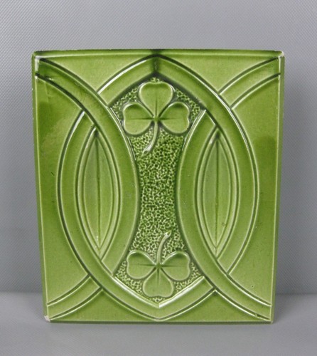 Jugendstil reliefkachel - jugendstil,
