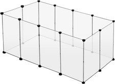 Freilaufgehege Laufstall Kunststoff Freigehege Kleintiergehege FL27