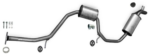 Auspuff für toyota auris 6 - für,