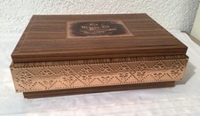 Meßmer Tee  Dose Blechdose Teedose 50 er Jahre - 37,5 x 27 x 12 cm