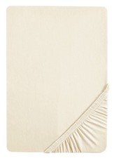 biberna 0077866 Spannbetttuch Jersey-Elastic 90x190 cm-  100x220 cm, natur