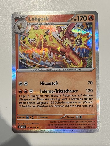 Pokémon tcg lohgock - tcg,