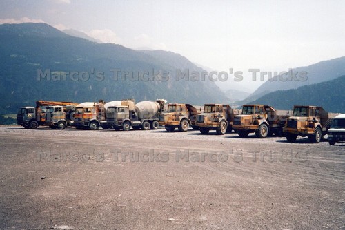 Lkw foto betonmischer - foto, orange
