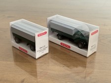 Wiking 859 01 24 LKW und 876 01 20 Anhänger, H0-Modell 1:87 in OVP Neuwertig