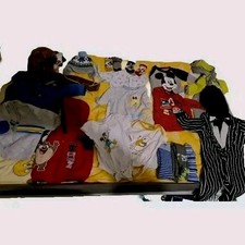 Babybekleidungspaket 74/80  mit  Jack skellington Strampler 20 teilig.