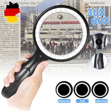30x/60x Fach LED Lupe Große
