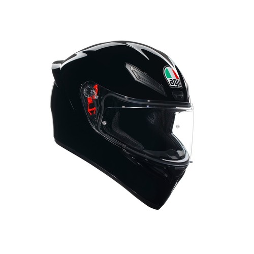 Helm agv solid - k1, black