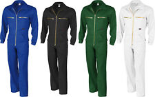 Qualitex Rallyekombi Overall Arbeitsoverall Anzug BW270 schwarz blau grün weiß