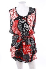 MARK ADAM Blusentop Bluse Top 3XL Schwarz