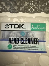 TDK Head Cleaner HCL-11 Audio-Reinigungskassette Cassette Tape NEU und OVP