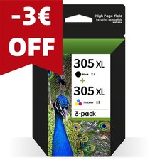 XL Set Druckerpatronen für HP 305XL HP 2700 2720 2800 2820 4220 e Envy 6020 6032
