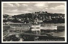 AK Dresden-Loschwitz, Dampfer