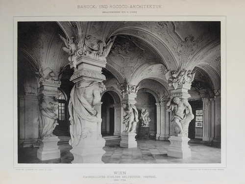 Antik kunstdruck 1892 - kunstdruck,