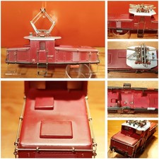 MÄRKLIN H0 3001 Elektrolok "E 63": Braunes Gehäuse (Lokaufbau) mit Pantograf 