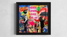 Motiv banksy art fine - motiv,