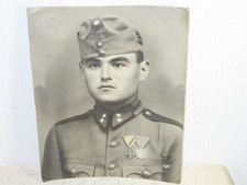 Studioporträt  Österreich KUK mit Ordensspange Deutsch 1 WK