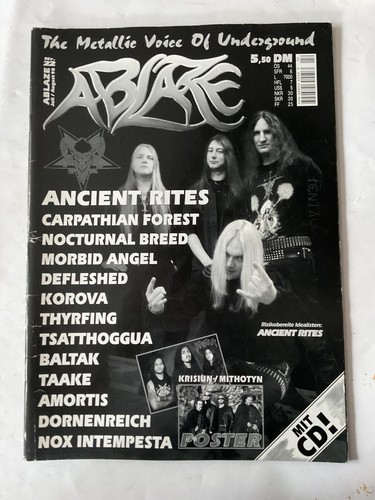Ablaze 1998 black metal - black,