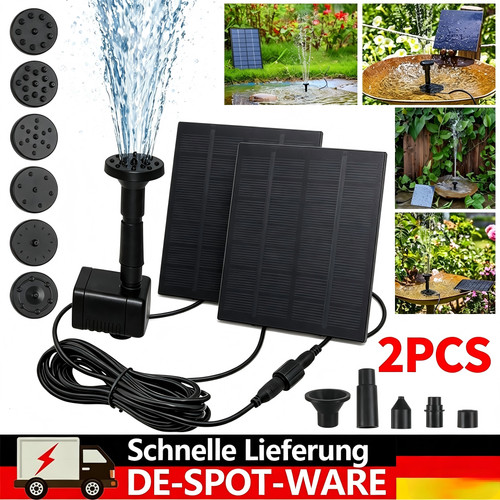 Brunnen led solar pumpe - brunnen,