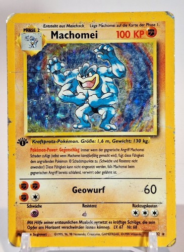 Pokemon karte machomei machamp - pokemon,