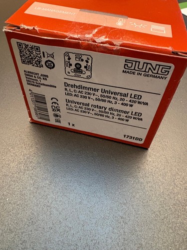 Jung drehdimmer universal led - jung,