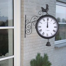 AußEn Garten Wand Station Uhr