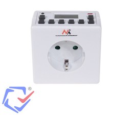 Digitale Zeitschaltuhr 10 Programme MCE30G Display Schalter Timer Steckdose
