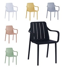 VORTIVO Gartenstuhl – hochwertig, stapelbar, wetterfest, bis 200 kg