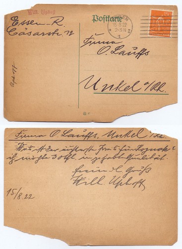 102170 postkarte essen - postkarte,