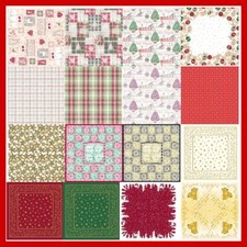 20 Weihnachts-Tischdecken aus Airlaid 80x80cm- stoffähnlich 17 versch. Modelle