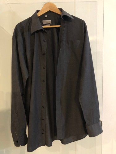 Herrenhemd finest tailor grau - herrenhemd,