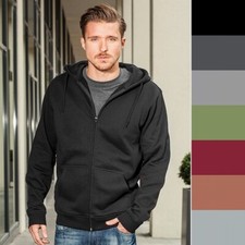 Build Your Brand Heavy Zip Hoody BY012 Herren Sweatjacke NEU